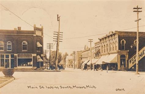 Historic Photos of Mason, Michigan: 1890s - 1950s