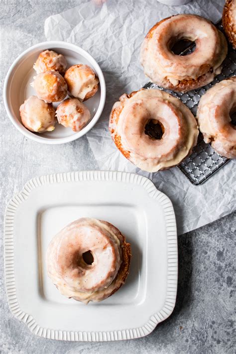 Old Fashioned Sour Cream Donuts With Coffee Glaze So Much Food