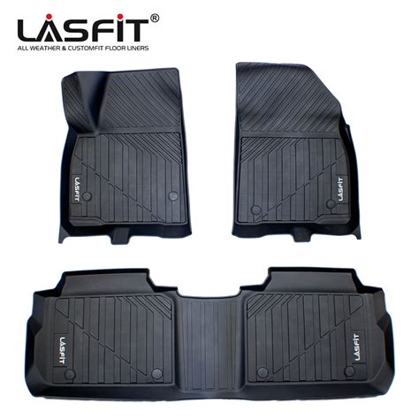 Lasfit Floor Mats For 2016 2017 2018 2019 2020 2021 Cadillac Xt5 All Weather Fit Tpe Floor