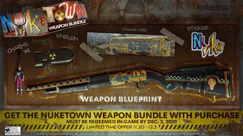 Get The Nuketown Weapon Bundle Free With Call Of Duty Black Ops Cold War