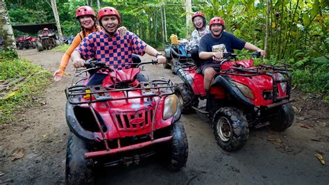 TANTANGAN NAIK ATV EXTREME MASUK KE HUTAN AUTO PANIK SEMUA YouTube