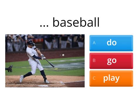 Copy Collocations With Do Play Go Part 2 Quiz