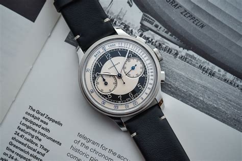 Review - Longines Heritage Classic Tuxedo Chronograph (Specs & Price)