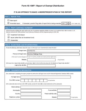 Fillable Online 9 Amended Report Fax Email Print PdfFiller