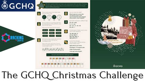 The 2023 GCHQ Christmas Challenge SOLVED YouTube