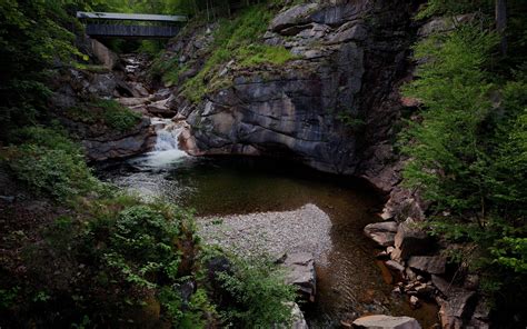 Wallpaper Landscape Forest Waterfall Nature River Valley Canyon