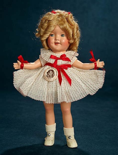 Petite Composition Shirley Temple in Classic Pleated Dress, Original Box