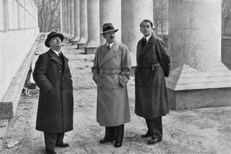 El Arquitecto Junto A Adolf Hitler Y Albert Speer