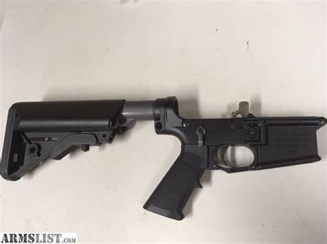 ARMSLIST For Sale KAC SR 15 Lower Receiver