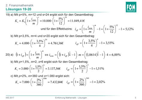 L Ouml Sungen Zu Den Uuml Bungsaufgaben Tag Finanzmathematik