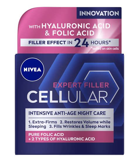 Noční krém Cellular Expert Filler Noční krémy NIVEA