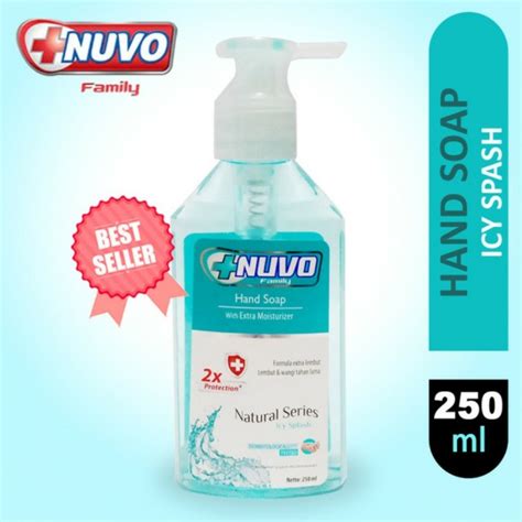 Jual Nuvo Hand Soap Icy Splash Pump 250ml Jakarta Timur TokoRight