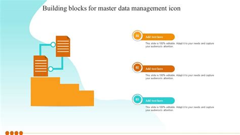 Building Blocks For Master Data Management Icon PPT PowerPoint