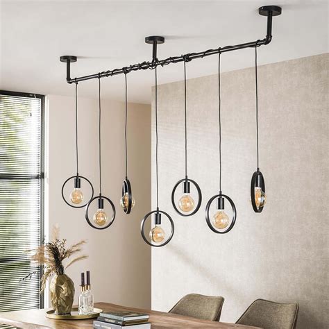 Grote Eettafel Hanglamp Cm Santa Ring Wikkel Lumz