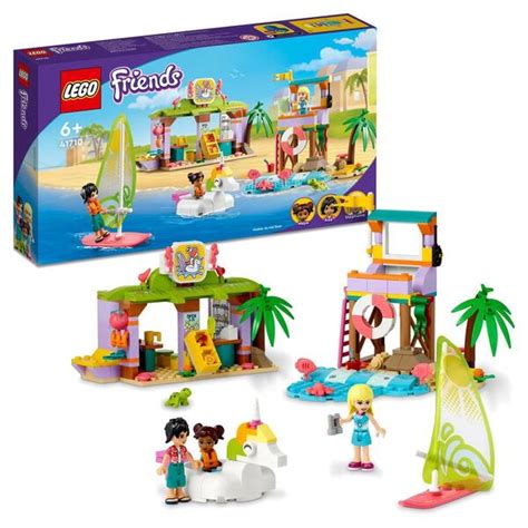 41710 Lego® Friends Animation Et Surf à La Plage Lego King Jouet