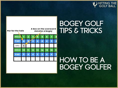 Bogey Golf The Ultimate Strategy On How To Play Bogey Golf