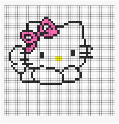 Pixel Art Facile Hello Kitty Kitty Collector Pixel Art Brik Share | Images and Photos finder