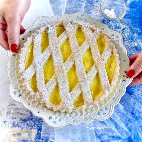 Crostata Con Crema Pasticcera Morbida E Golosa Ricetta Facile E Veloce