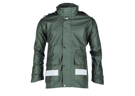 Green Waterproof Raincoat Range Of Sizes Agri Linc