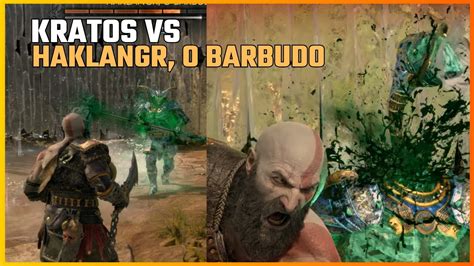 God of War Ragnarök HAKLANGR O BARBUDO BOSS FIGHT PS5 YouTube