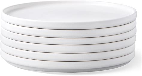 Amazon AmorArc Stoneware Dinner Plates Set Of 6 10 25 Inch