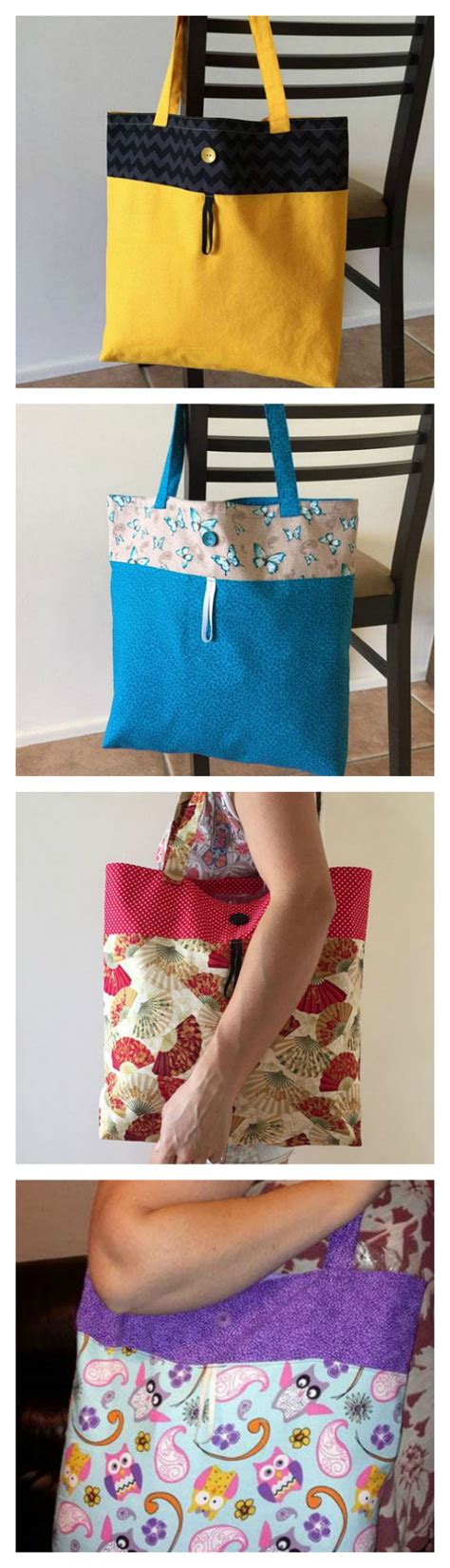 Reusable Shopping Bag Sewing Pattern Iucn Water