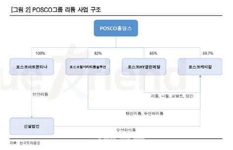 Posco홀딩스 리튬모멘텀 주가 견인목표가↑ 한국 네이트 뉴스