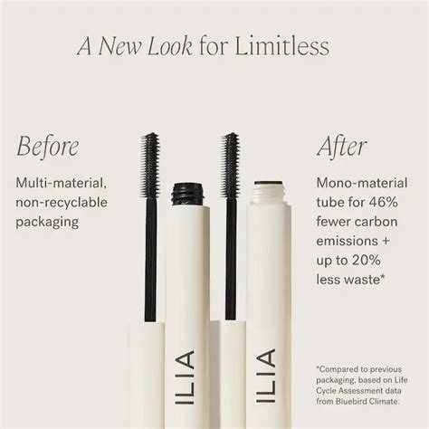 Ilia Limitless Lash Lengthening Clean Mascara Para Pestañas