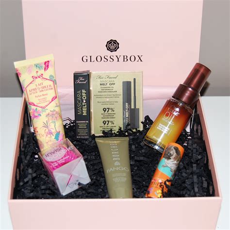 Review Glossybox Sun Kissed August Edition All In The Blush