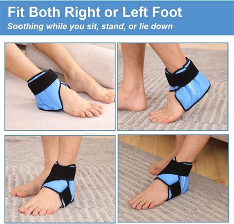 Comfpack Heel Ice Pack Hot Cold Therapy For Plantar Fasciitis