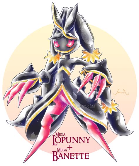 Mega Banette X Mega Lopunny By Seoxys6 On Deviantart Pokemon Mix