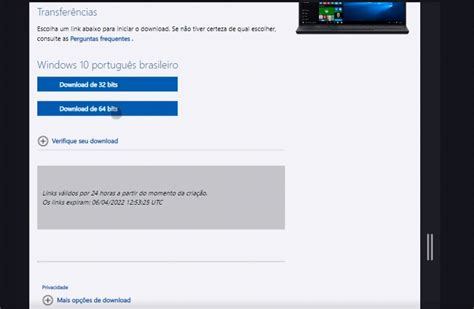 Como Baixar A Iso Windows 10 Original 32bits E 64bits Versão