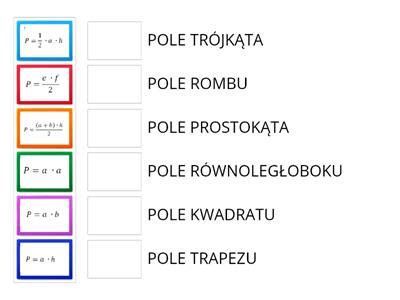 Matematyka Wzory e8 - Materiały dydaktyczne