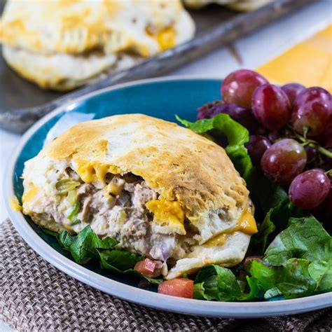 Biscuit Tuna Melts Spicy Southern Kitchen