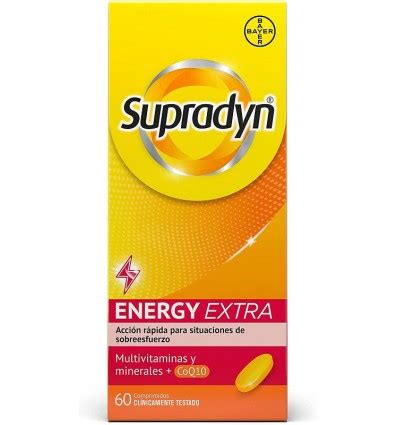 Comprar Supradyn Energy Extra Comprimidos Al Mejor Precio Y Oferta