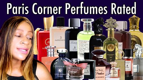 Paris Corner Perfumes Rated My Perfume Collection Youtube