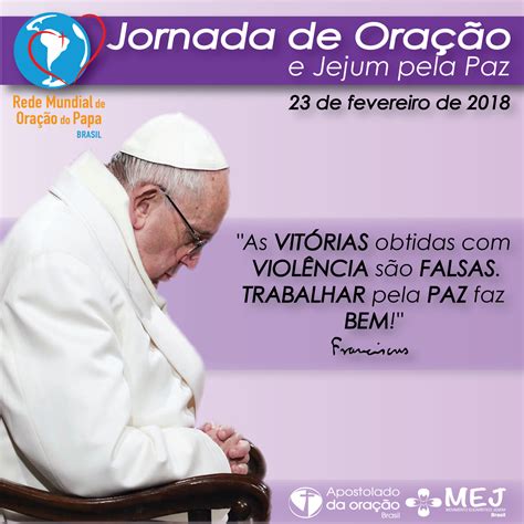 Papa Convoca Jornada De Ora O E Jejum Pela Paz Apostolado Da Ora O