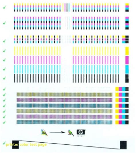 21 Marvelous Image Of Color Printer Test Page