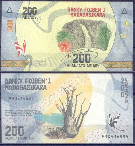 MADAGASCAR 500 FRANCS 1988 93 P 71a UNC TRGOVINA KOLEKCIONAR