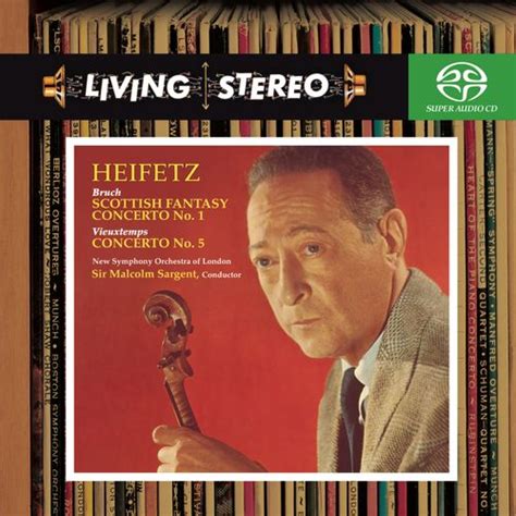 Bruch: Violin Concerto No. 1; Scottish Fantasy &... [RCA Victor] by Jascha Heifetz