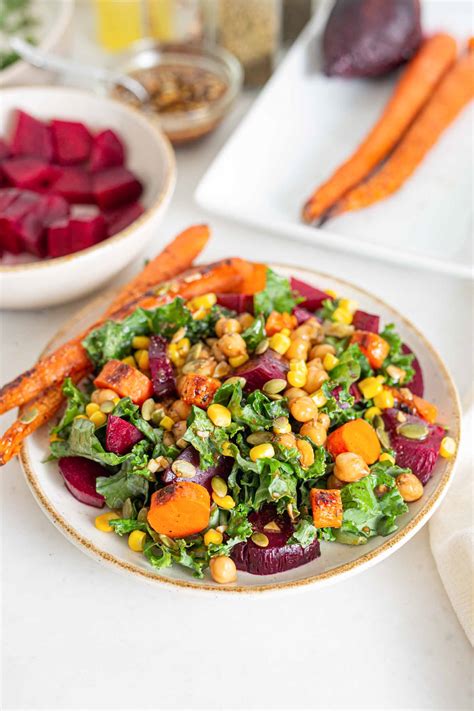 Vegan Roasted Beet Salad Running On Real Food