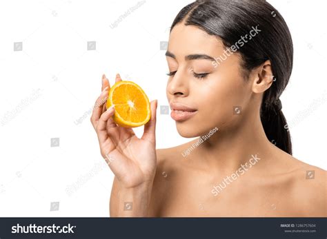 Beautiful Naked African American Woman Closed Stock Photo Shutterstock