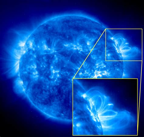 Esa Solar Loops Spring Into View