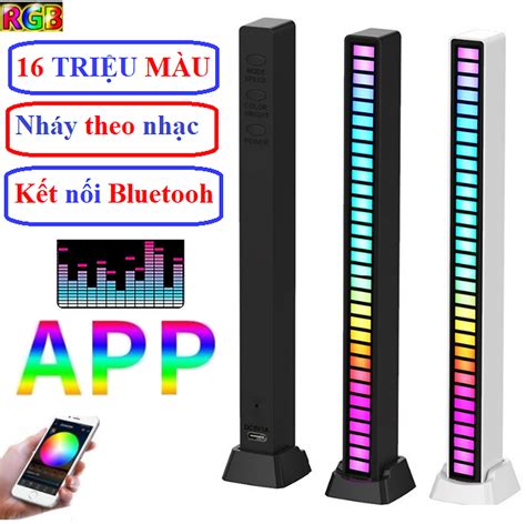 Mua N Led Thanh N Led Rgb Tri U M U C M Bi N M Thanh Nh Y Theo