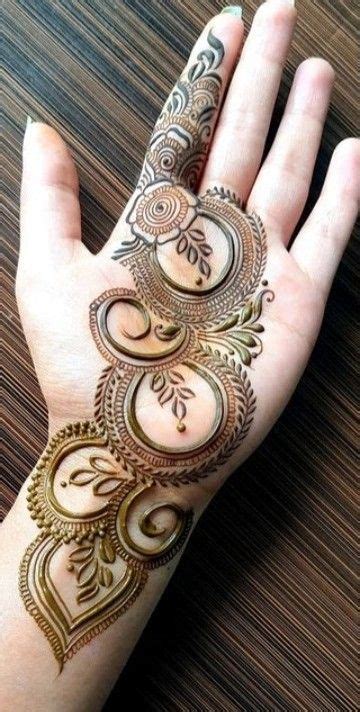 Beautiful Henna Design Mehndi Designs Front Hand Latest Simple