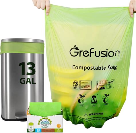 Amazon Primode Compostable Bags Gallon Tall Kitchen