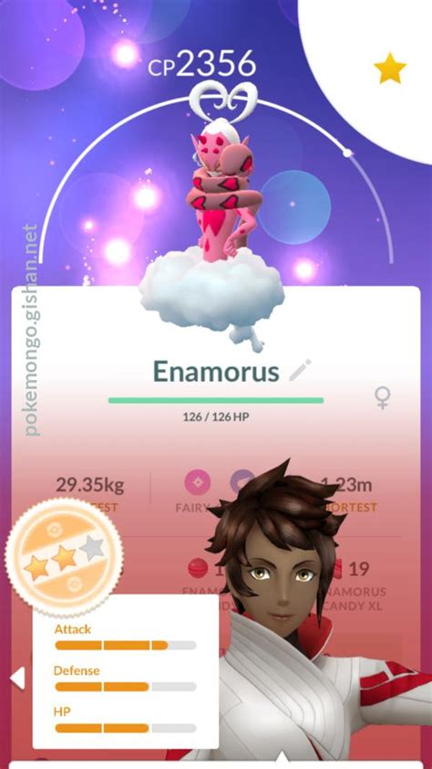 Enamorus Incarnate Forme Pokemon Go