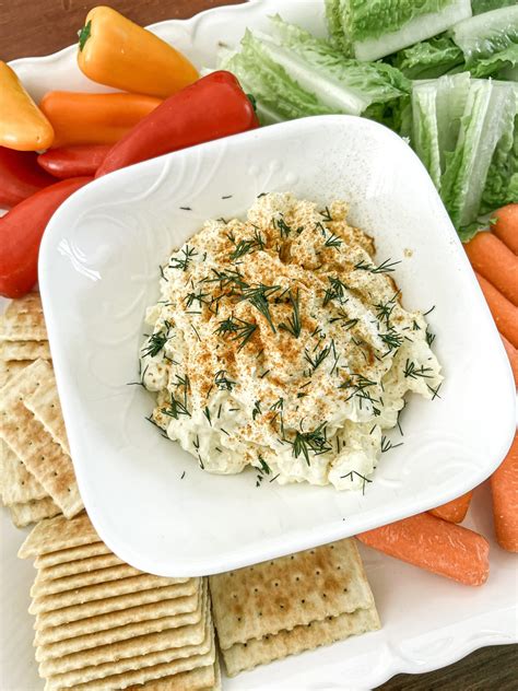 The Best Deviled Egg Dip Our Tiny Nest