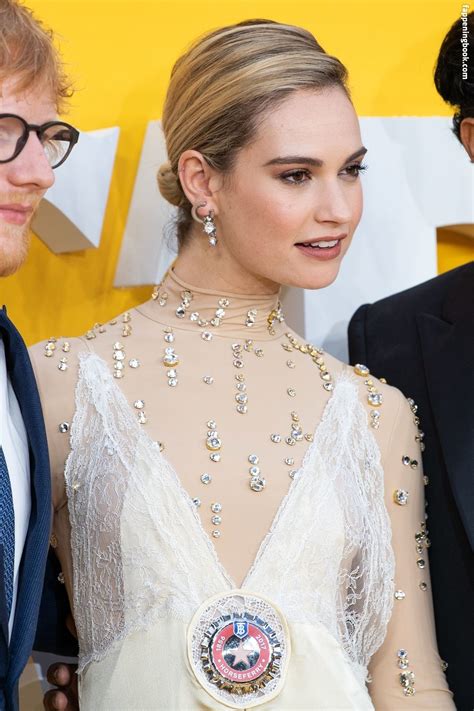 Lily James Lillyjames Nude OnlyFans Leaks The Fappening Photo