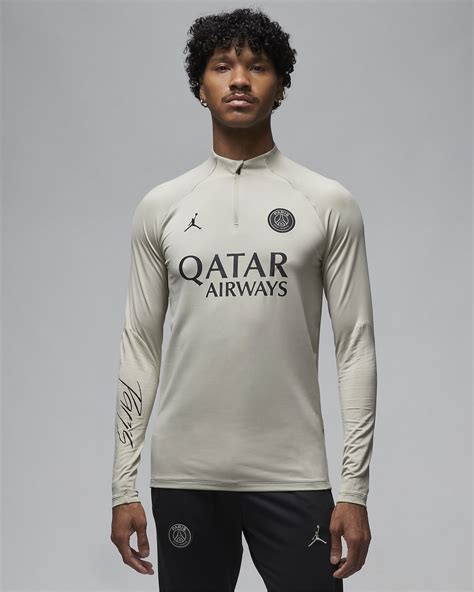 Haut Dentraînement De Football En Maille Jordan Dri Fit Paris Saint Germain Strike Pour Homme